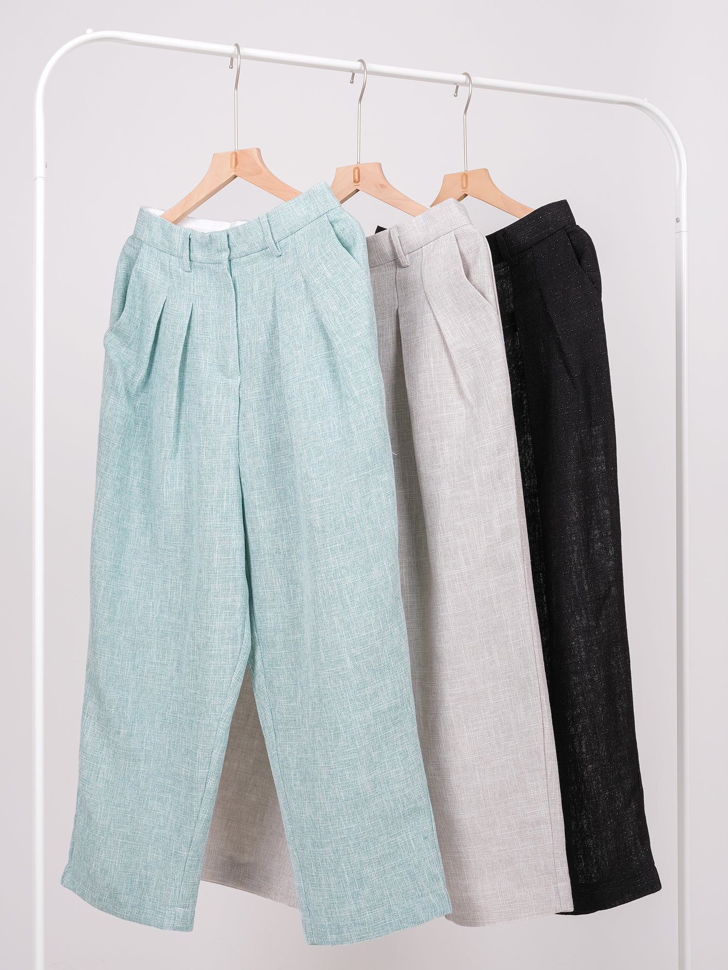 DAD LINEN TROUSERS