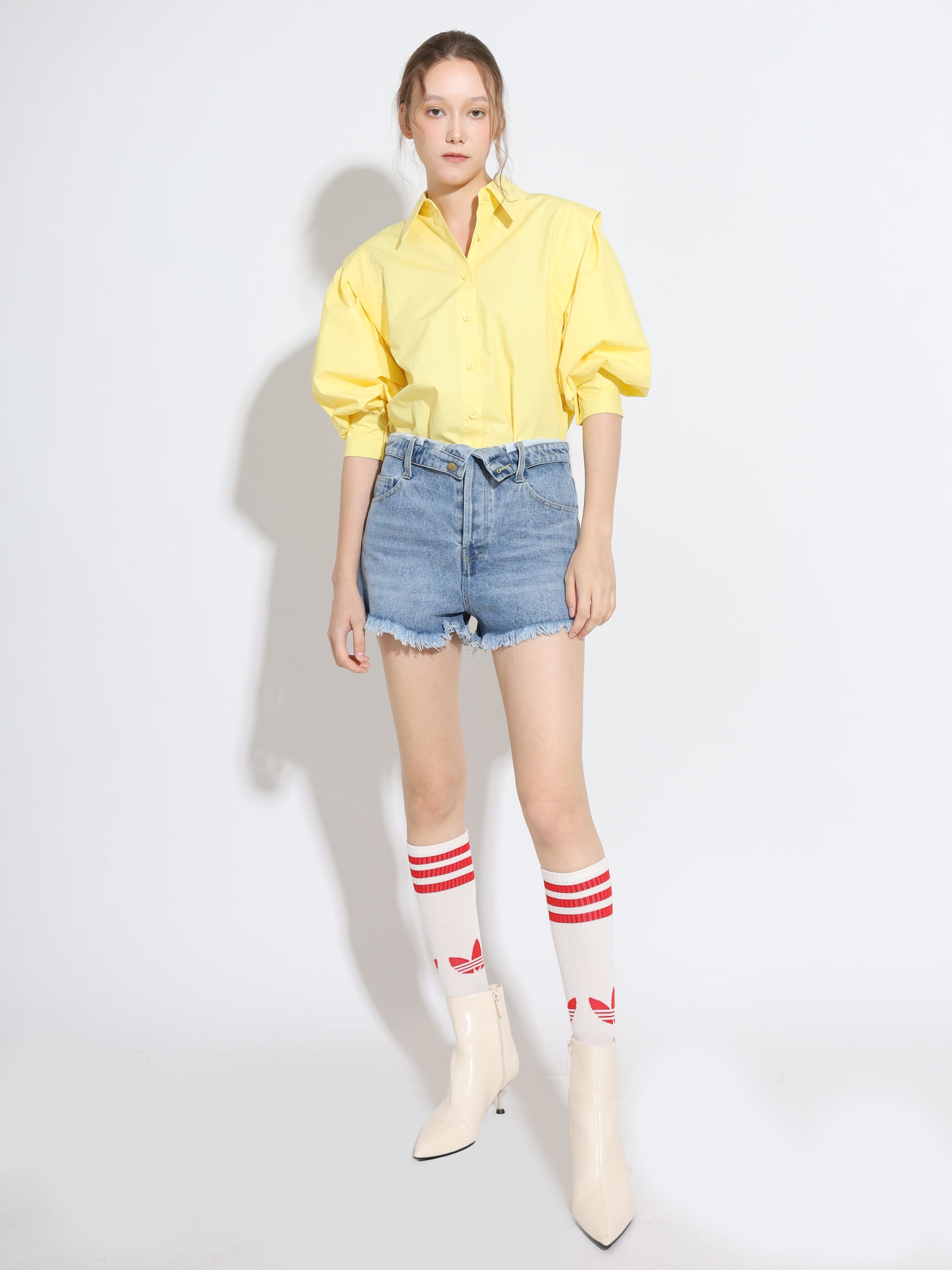 POPLIN SLEEVE SHIRT