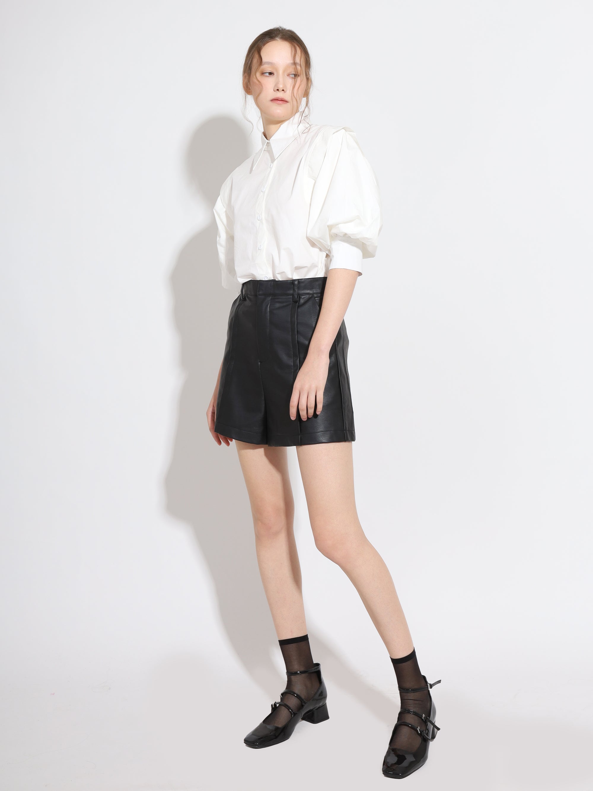 POPLIN SLEEVE SHIRT