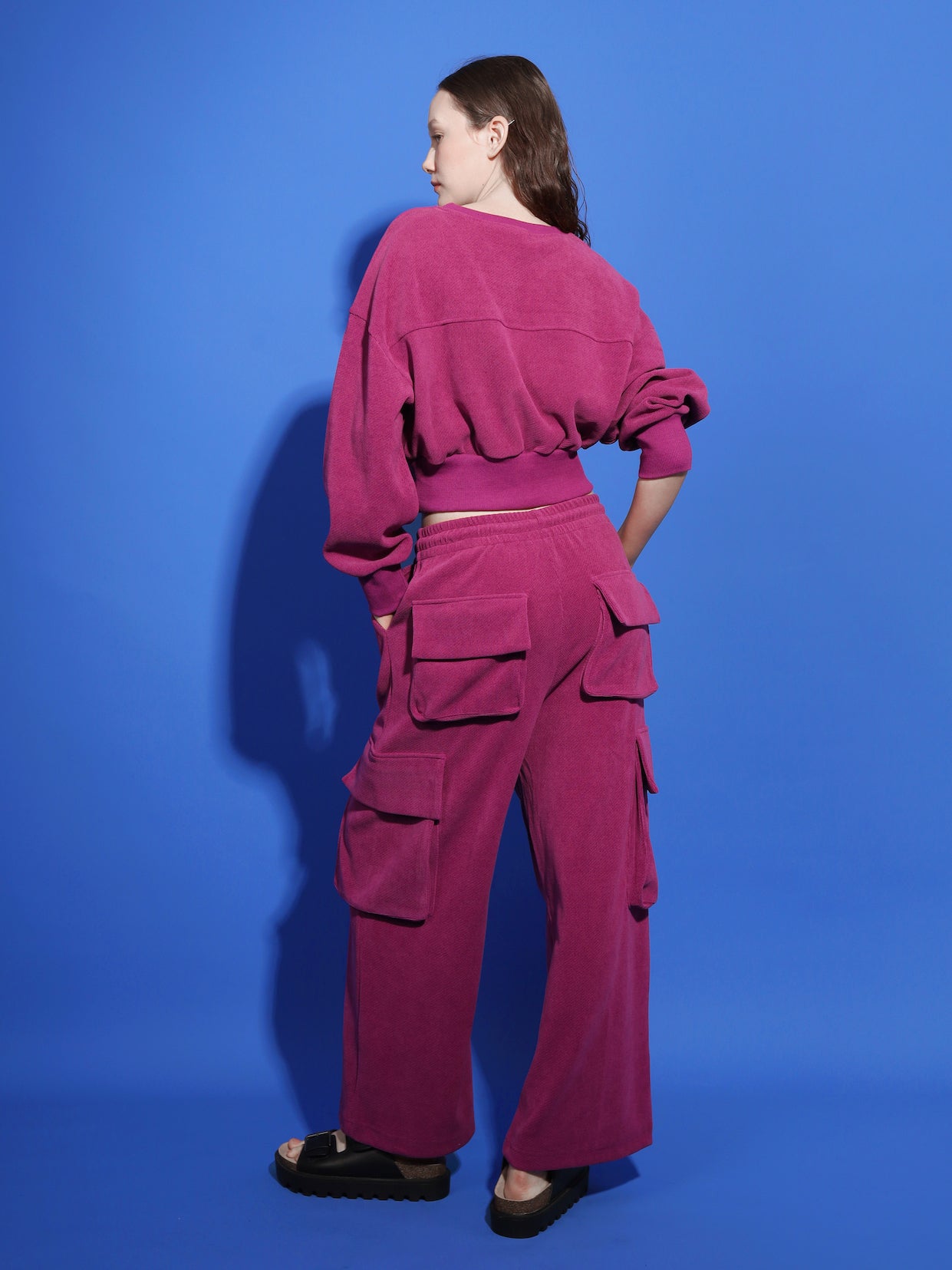 CO-ORD ROUND NECK TOP