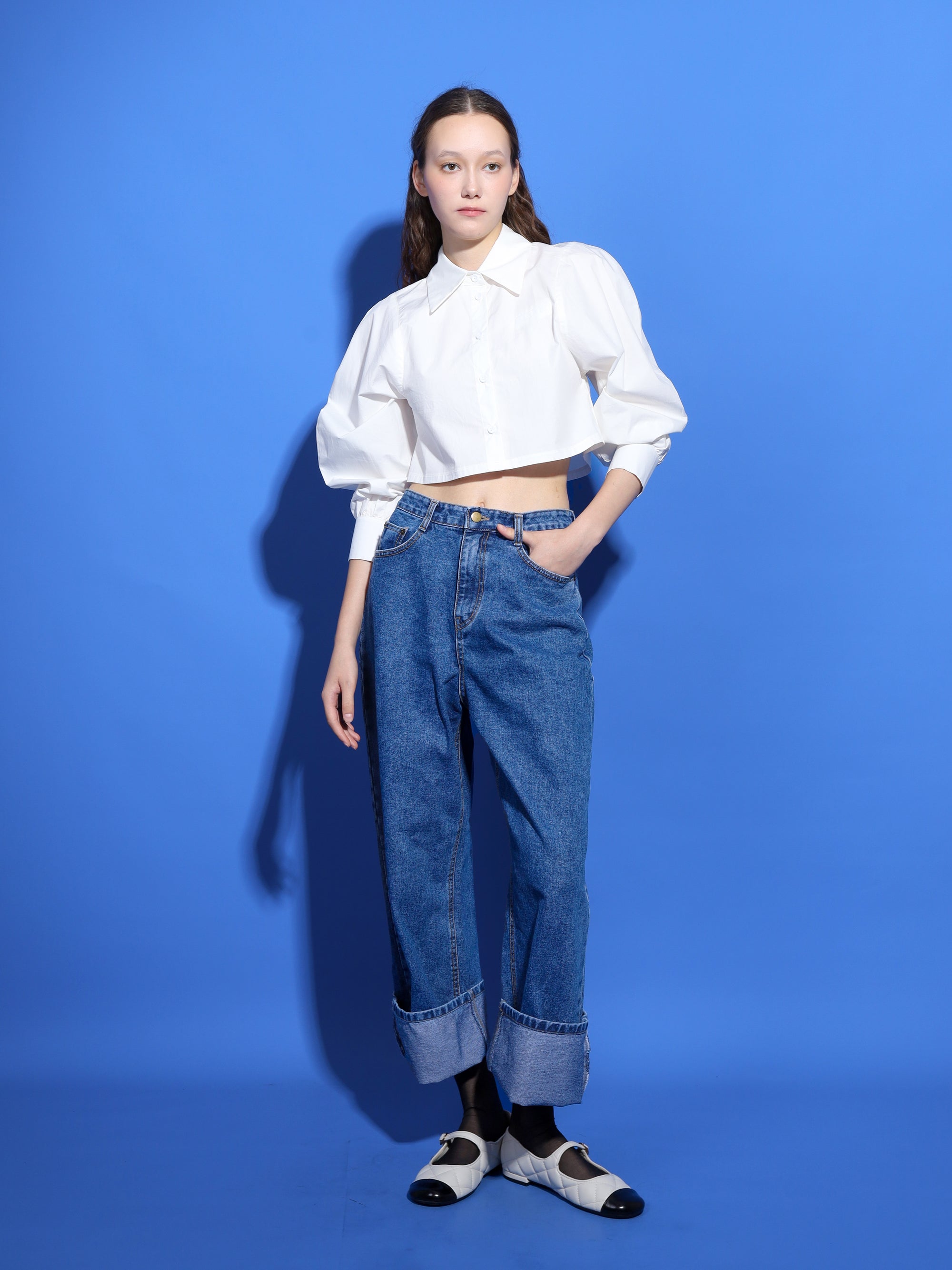 ULTIMATE CROPPED SHIRT