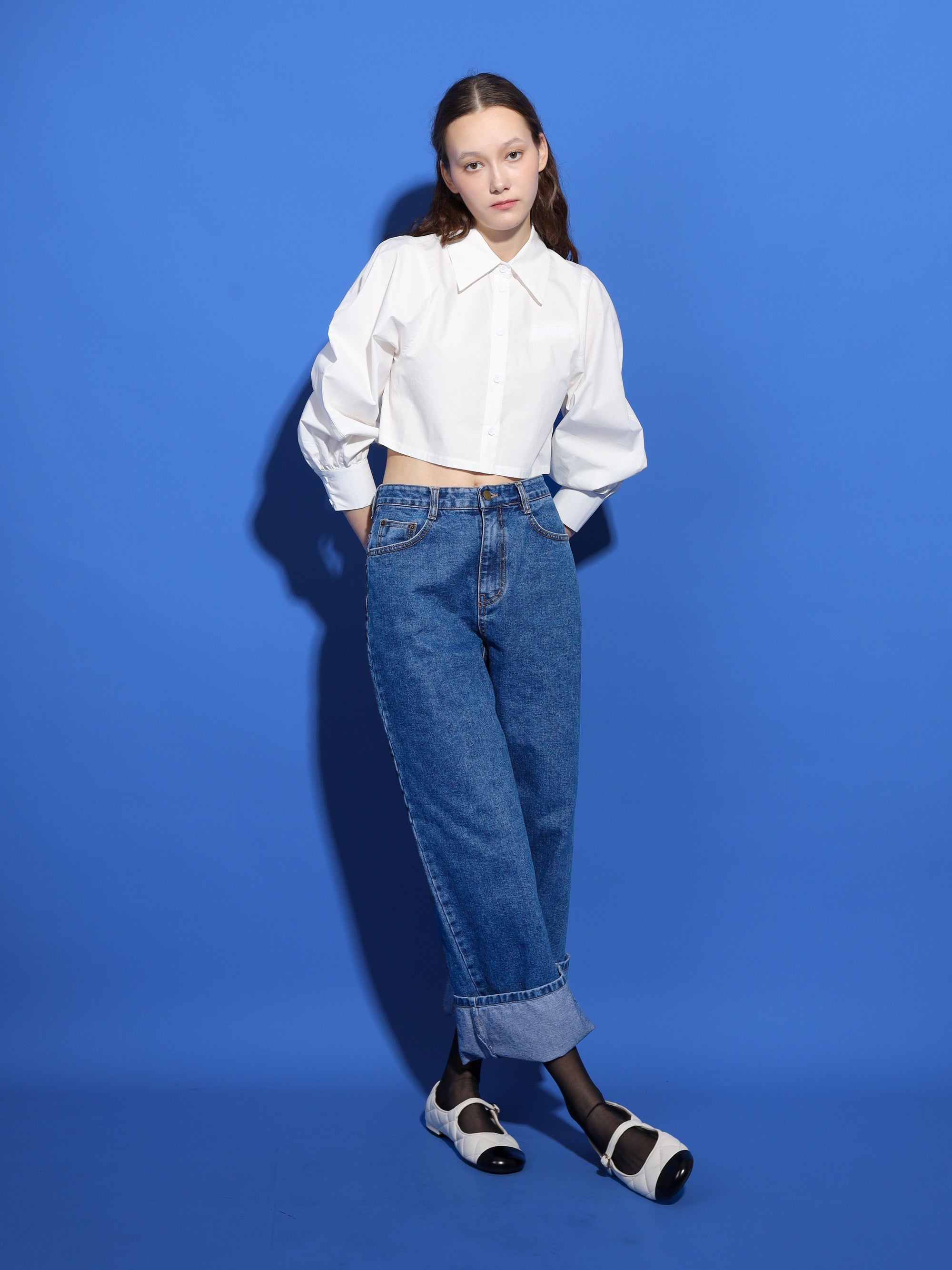 ULTIMATE CROPPED SHIRT