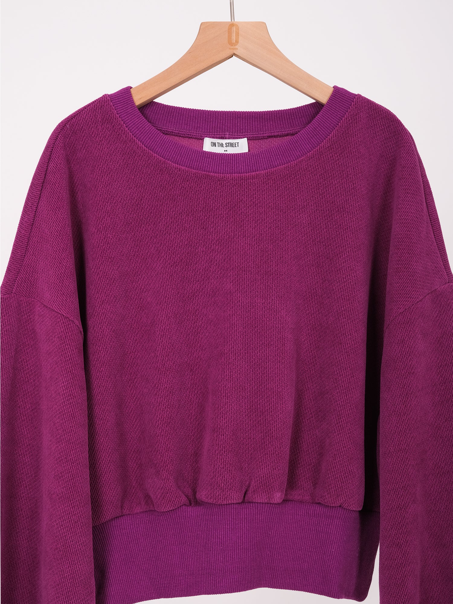 CO-ORD ROUND NECK TOP
