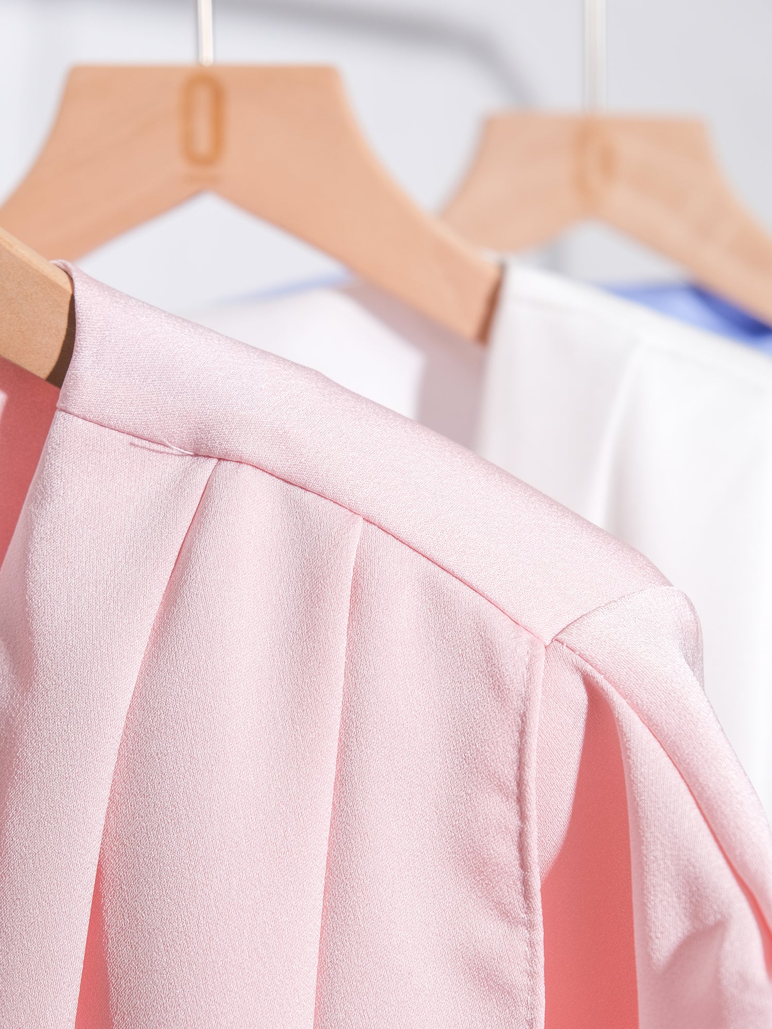 Front Ruffle Blouse