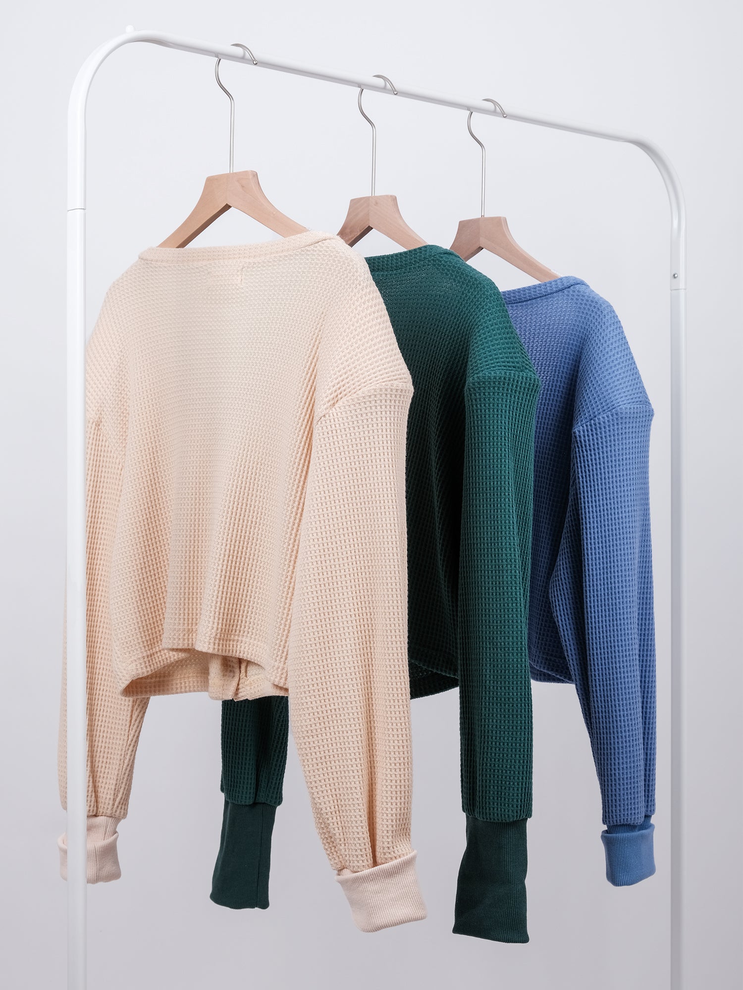 WAFFLE CARDIGAN