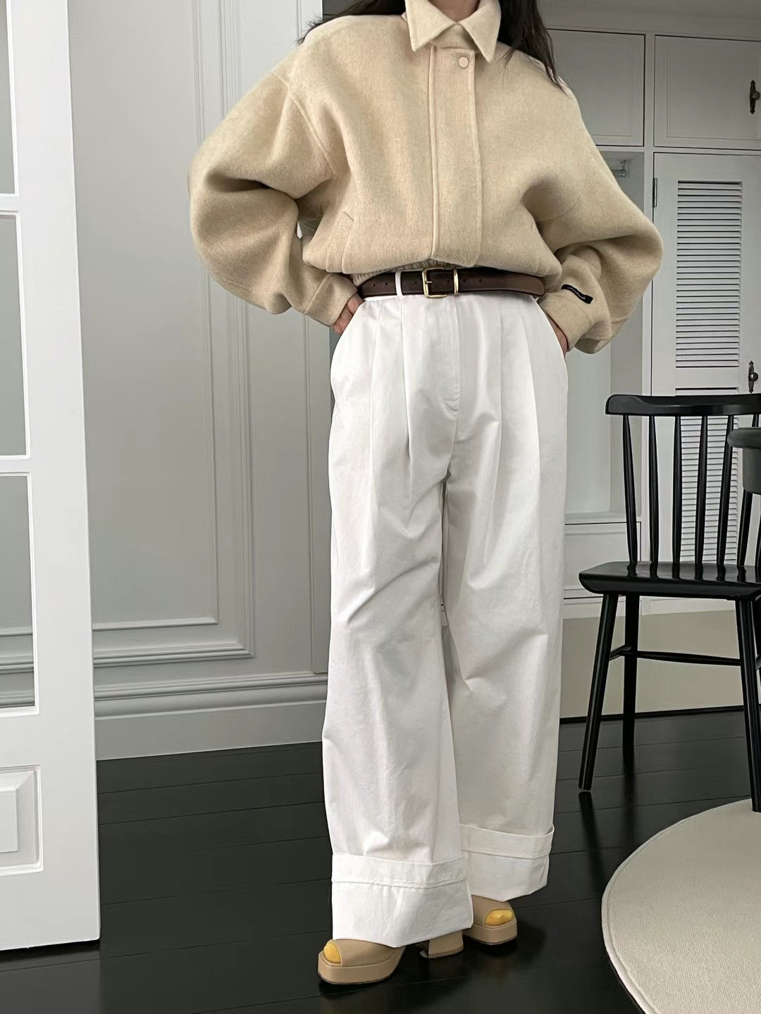 TAILORED CUT TROUSERS
