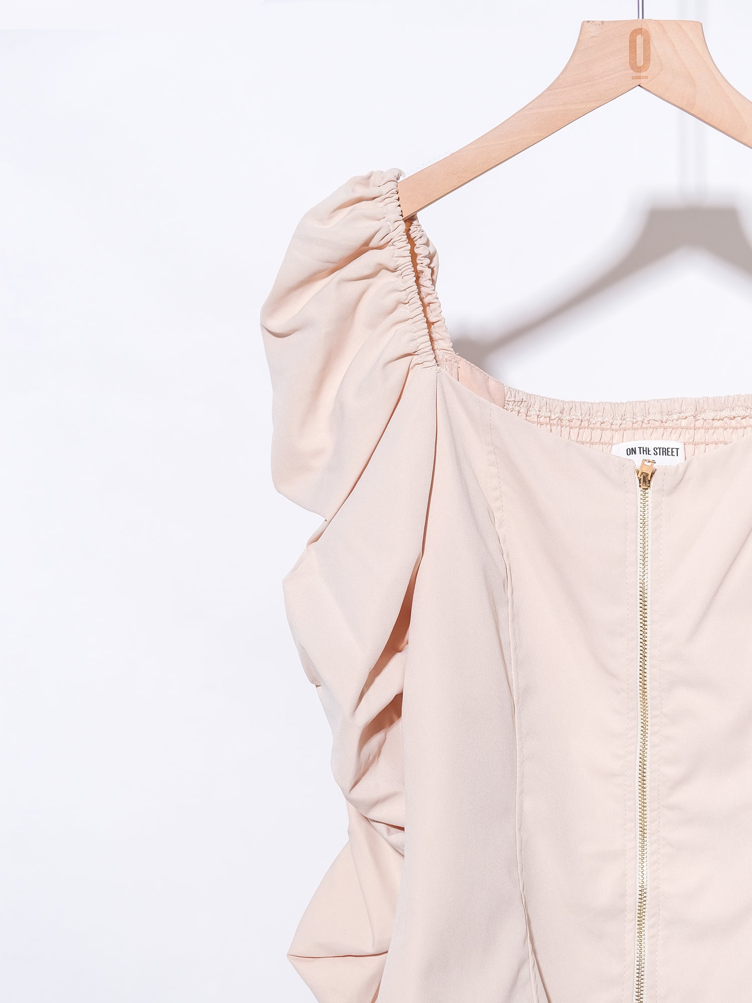 Ruched Sleeve Top