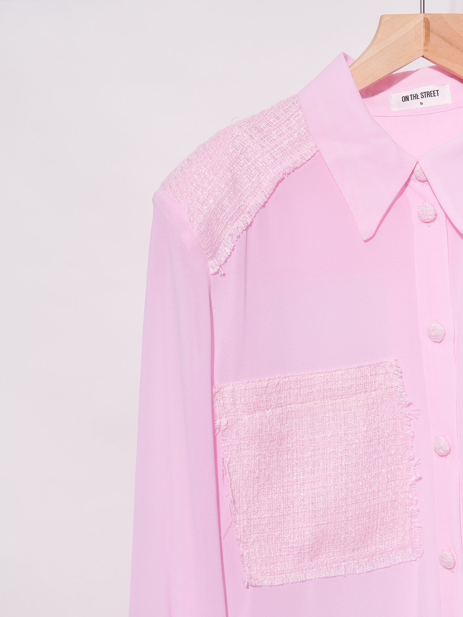 Loose Fit Sheer Shirt