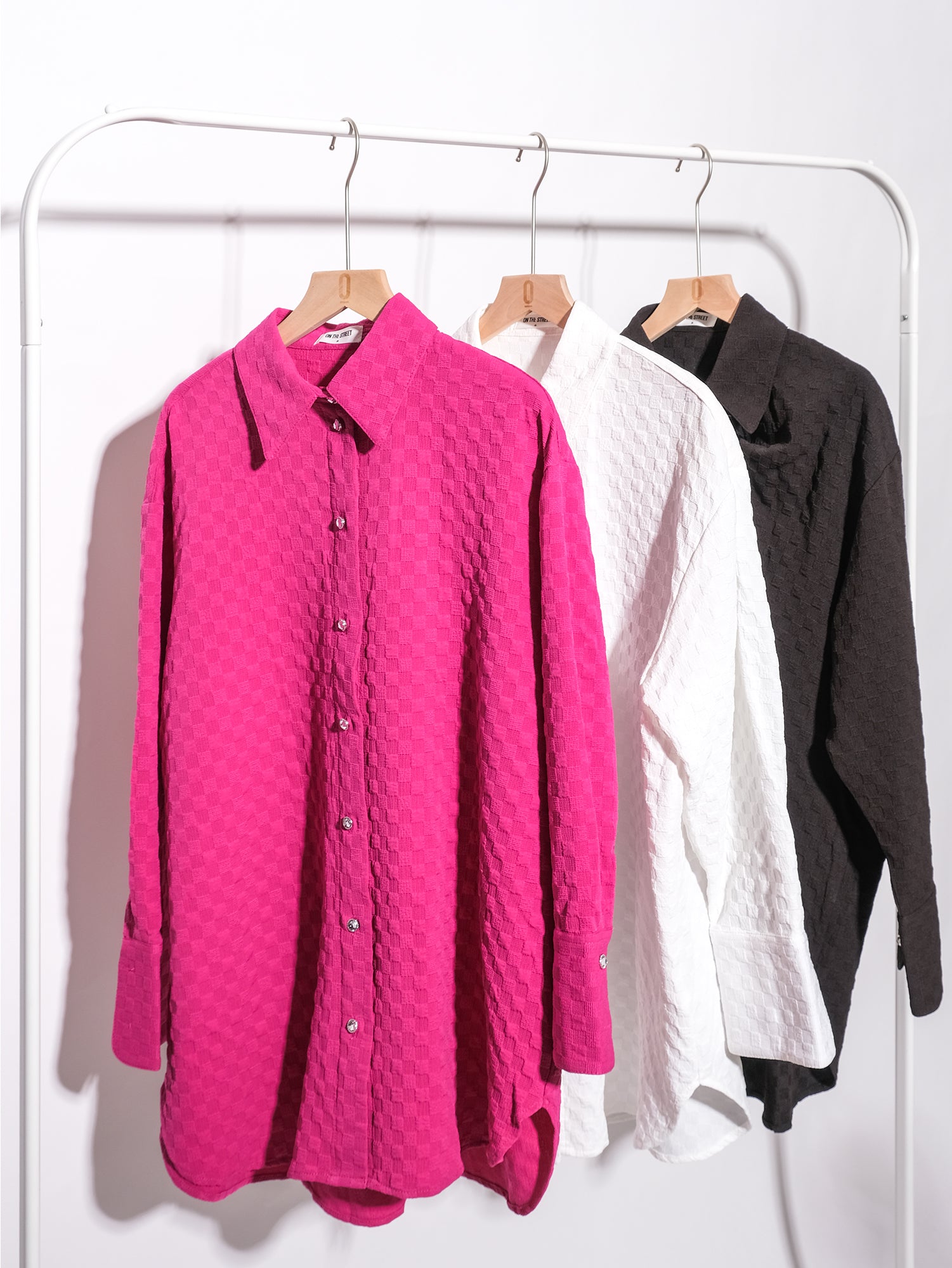 Casual Embossed Shirt