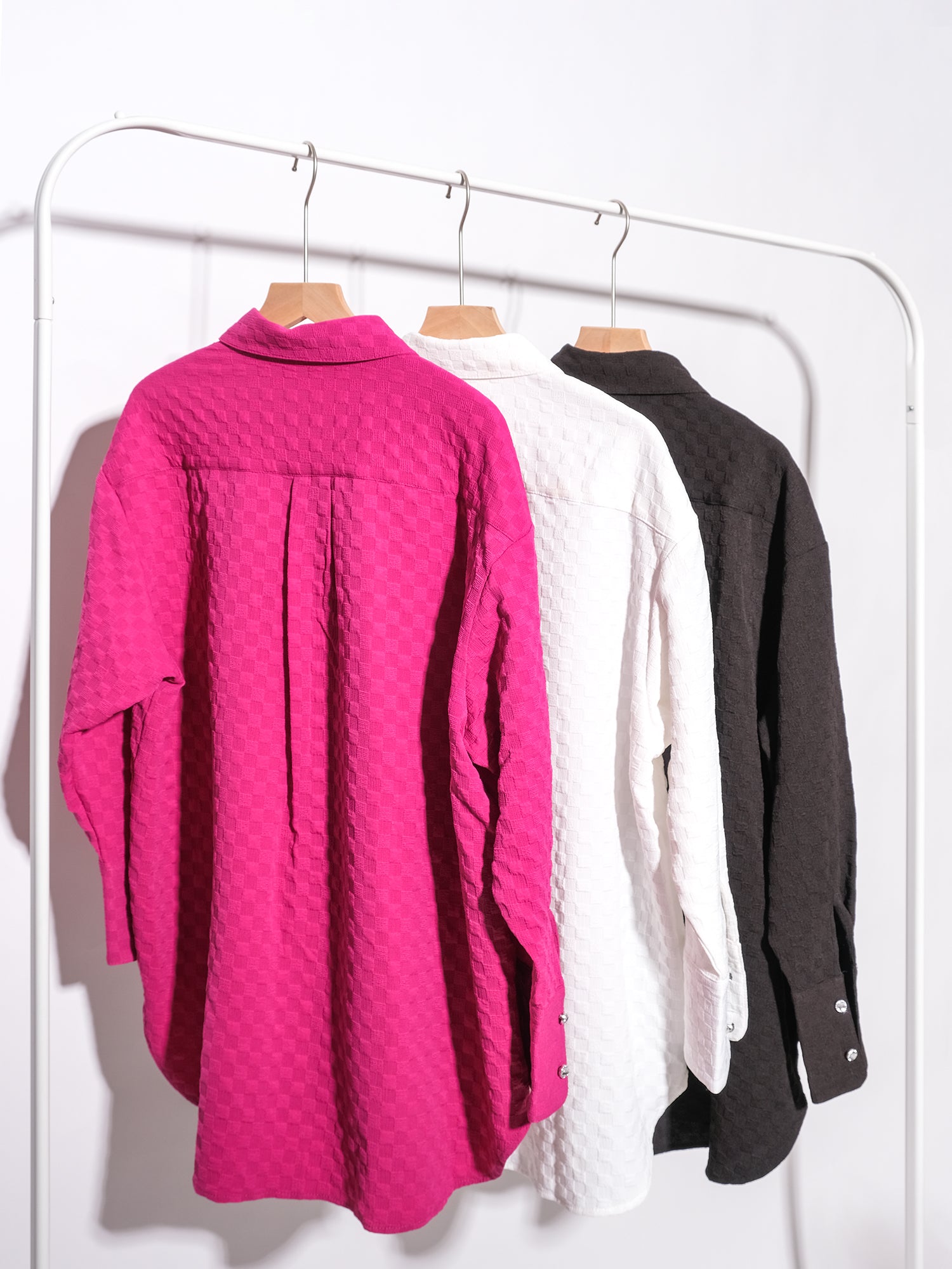 Casual Embossed Shirt