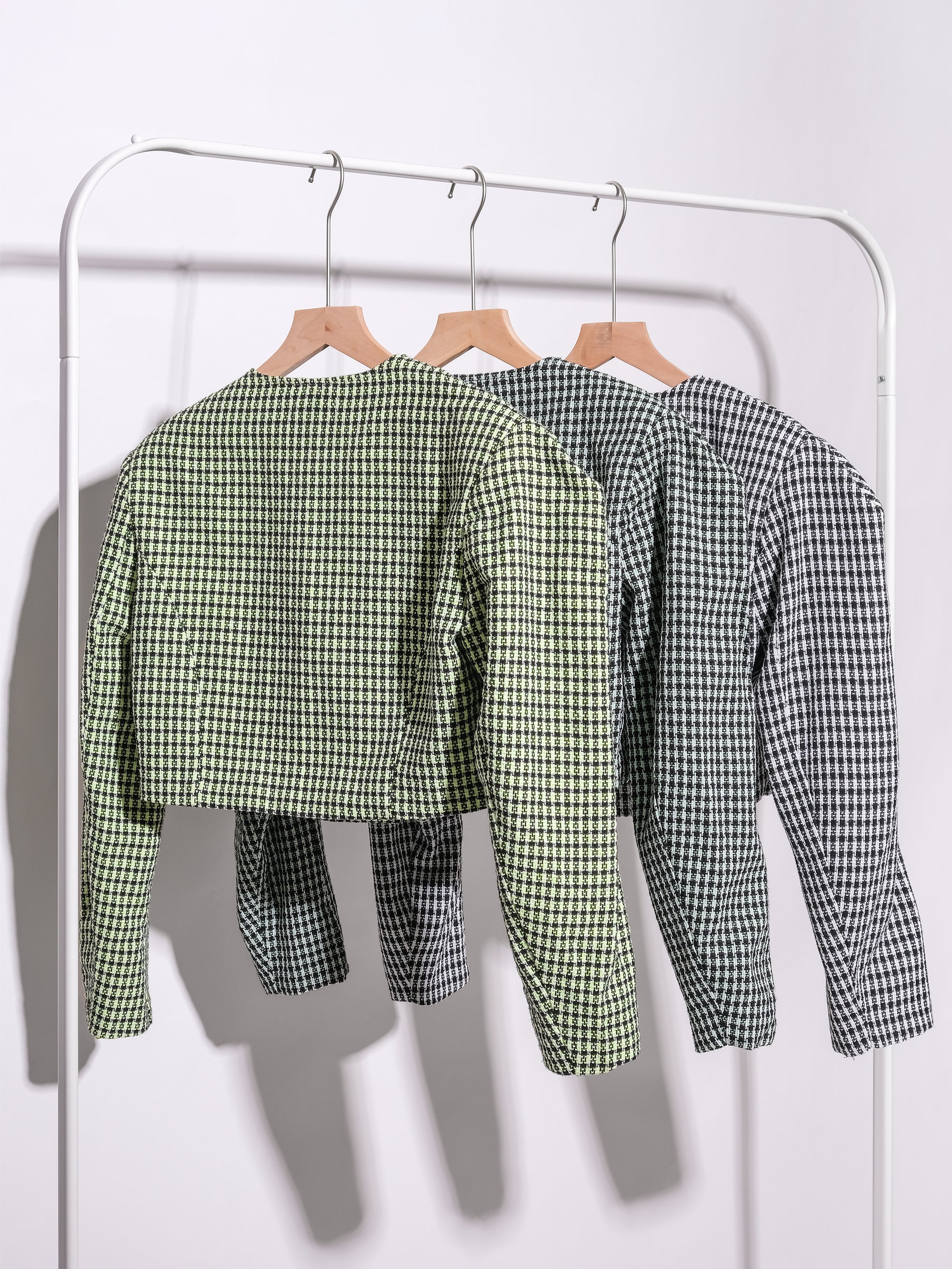 Military Button Crop Jacket