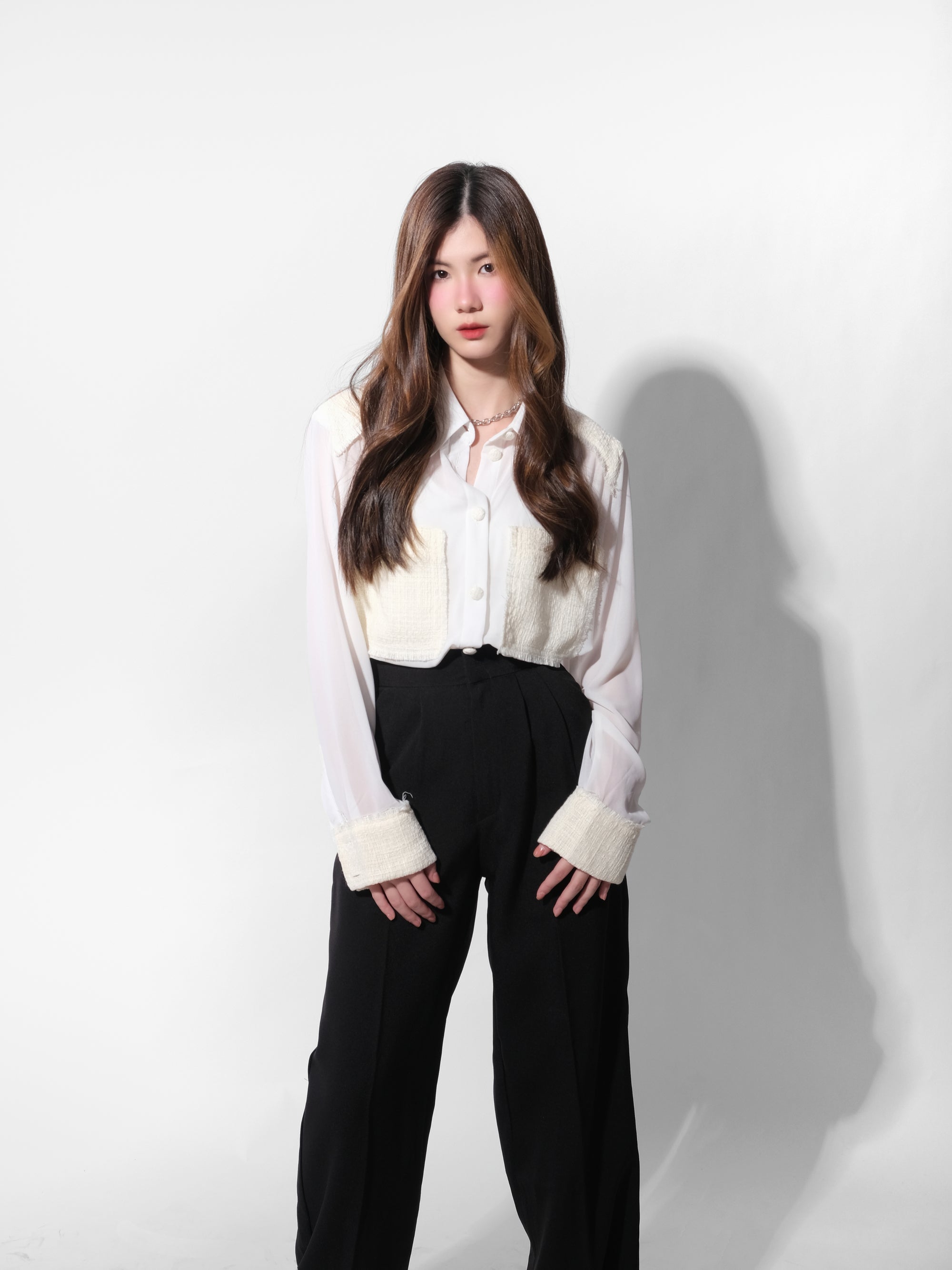 Loose Fit Sheer Shirt