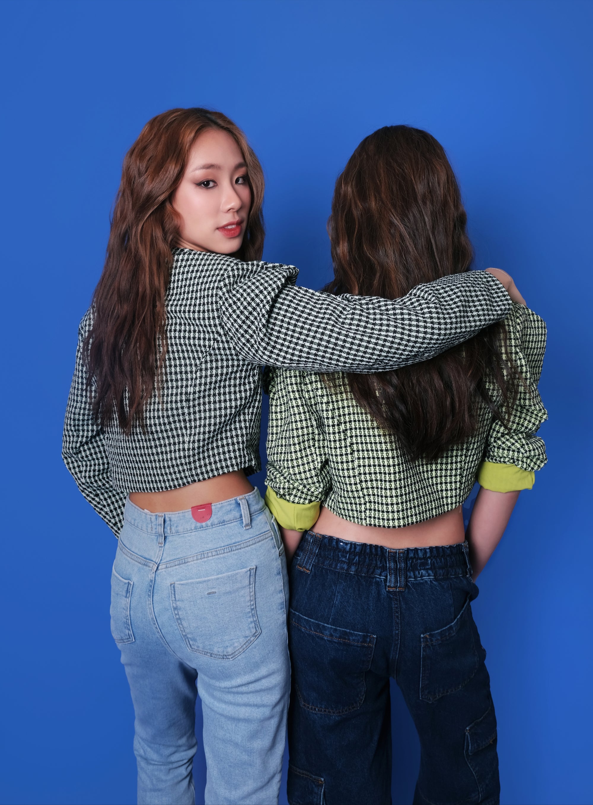 Military Button Crop Jacket